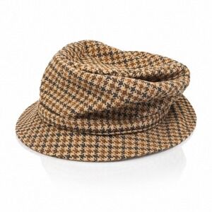 Connemara Mens One Size Brown Wool Tweed Fishing Bucket Hat Ireland